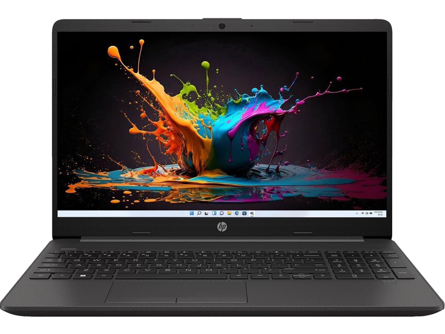 HP 15 (2025), Intel Core i5 13th Gen 1334U - (32 GB/512 GB SSD/Intel Iris Xe Graphics/Windows 11 Pro) Thin and Light Business Laptop/15.6" FHD Display/Fingerprint Reader/Ash Grey/1.5 kg/MS Office 2021