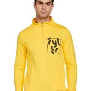 FYLTR Men’s Casual Winter Stand Collar Sweatshirt with Half Zip – Full Sleeve | Sweatshirt for Men | Winterwear for Men