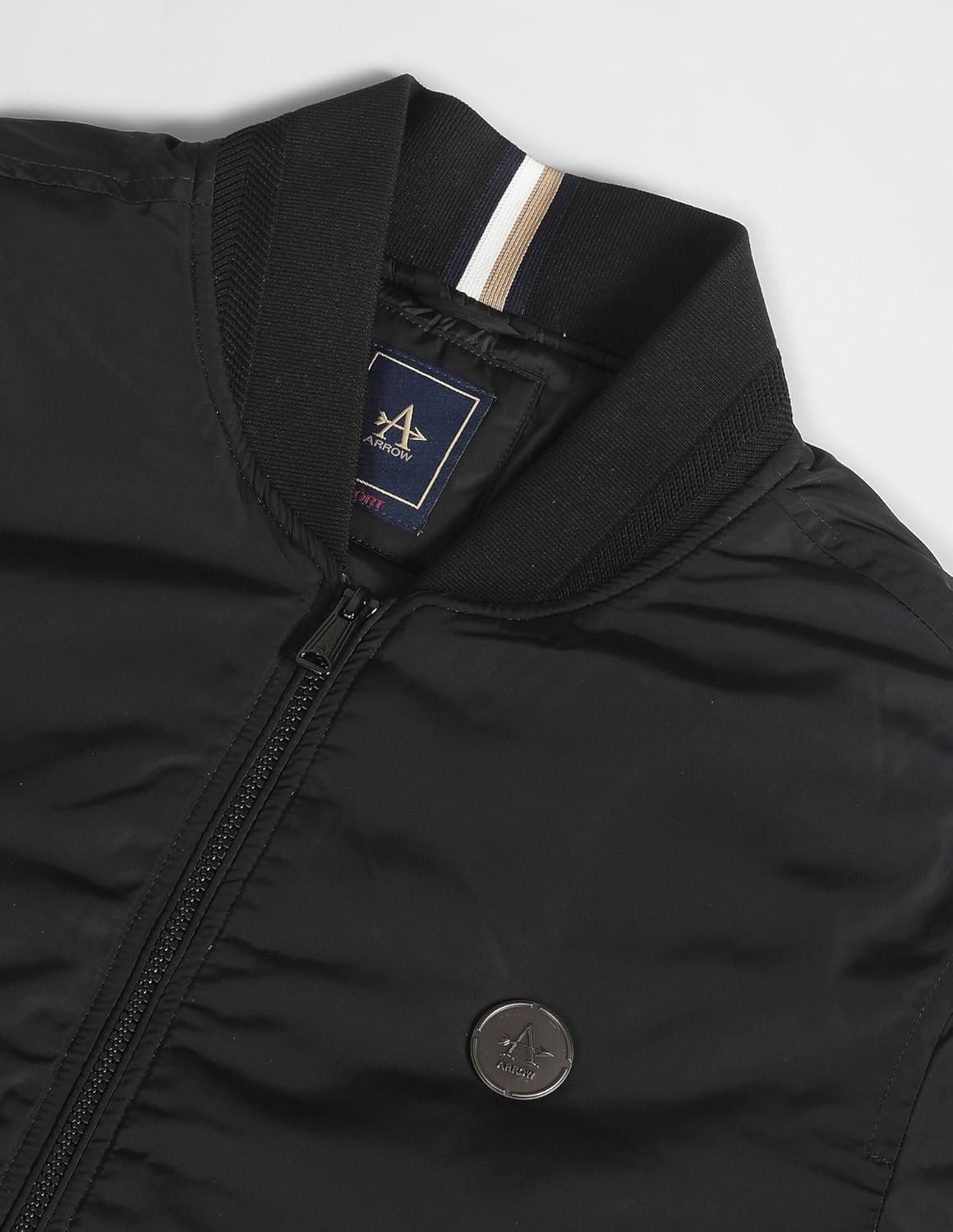 Arrow Men's Polyester Crop A-Line Coat - Image 3