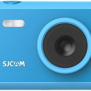 SJCAM FunCam 2″ LCD Kids HD Digital Action Camera with in-Built Games for Children & Adult Kids (Blue)