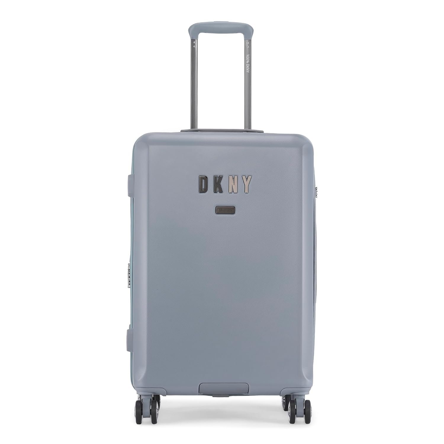 DKNY Urban Safari Range Blue Suede Hard 24" Medium Luggage