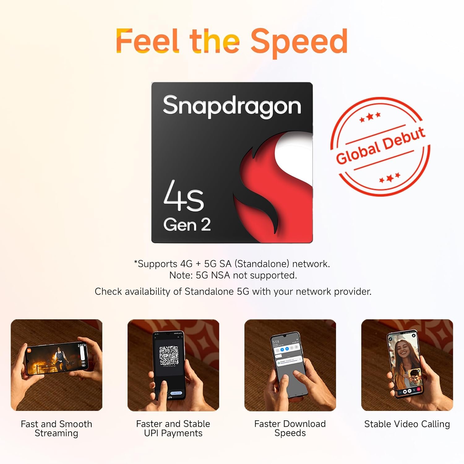 Redmi A4 5G (Starry Black, 4GB RAM, 128GB Storage) | Segment Largest 6.88in 120Hz | 50MP Dual Camera | 18W Fast Charging | Charger in The Box - Image 4