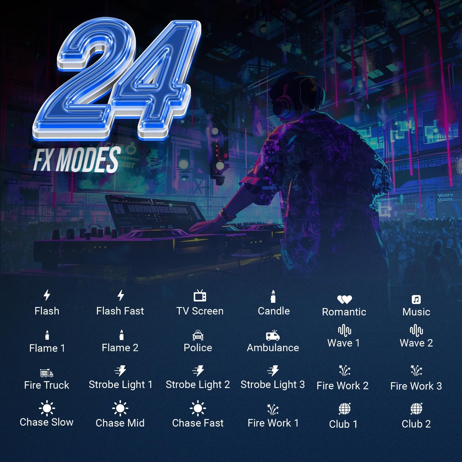 HIFFIN HF-600 RGB LED Light Stick for Photography, Photography Light with RGB CCT HSI Mode, 2500K-9900K Adjustable, 25 Fx Light Effect, Power 25W, Barndoor, 5200mah Battery for YouTube, Photoshoot - Image 4