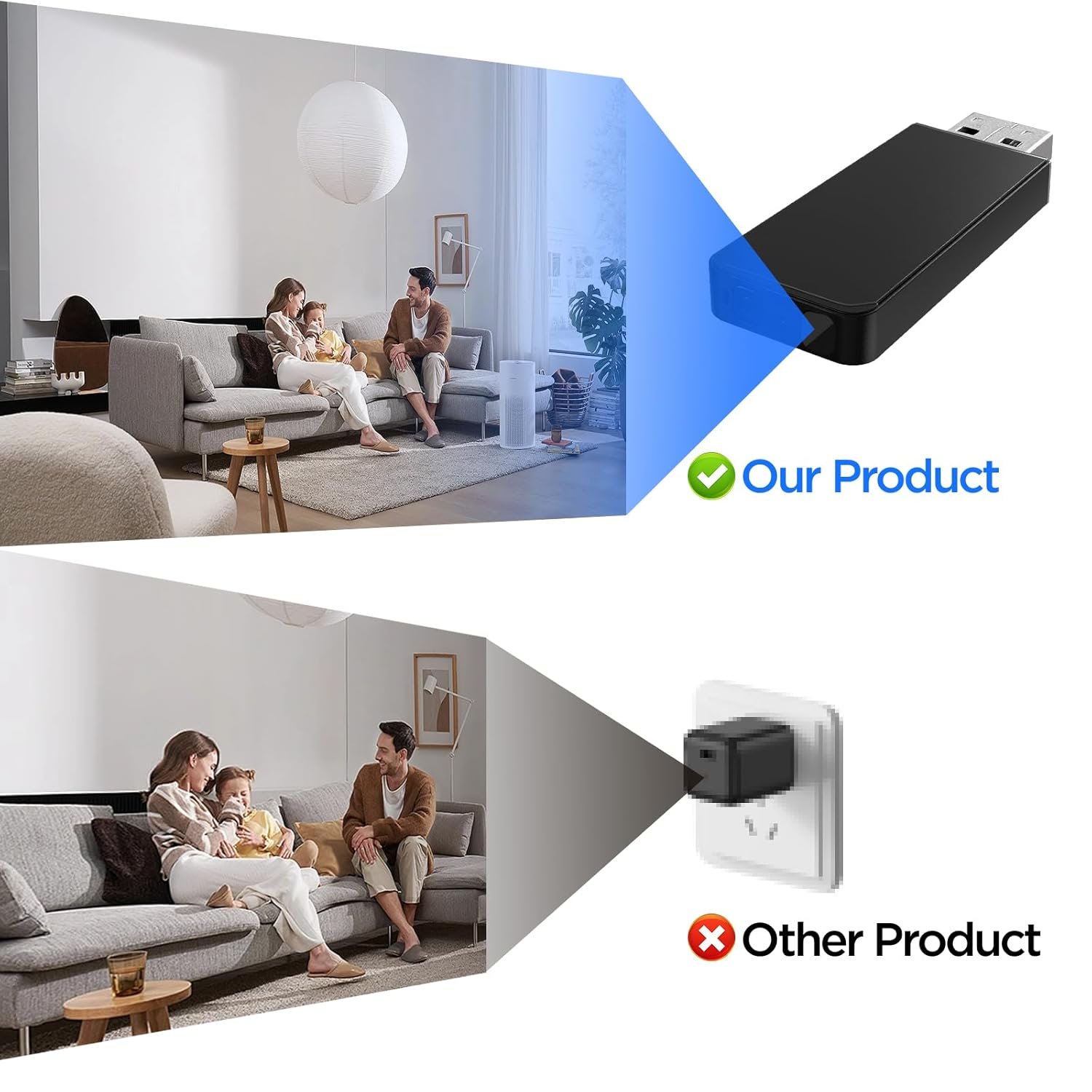 TECHNOVIEW 4K Pen Drive Security Camera with 64GB SD Card, 1080p HD Video Recording, 150° Wide Angle Lens, Motion Detection, Up to 200 Minutes Battery Life - Black - Image 8