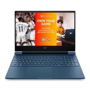 HP Victus, 12th Gen Intel Core i5-12450H, 4GB NVIDIA RTX 3050 Gaming Laptop (16GB DDR5, 512GB SSD), 144Hz, IPS, 15.6"/39.6cm, FHD, Windows 11, MS Office 21, Blue, 2.3kg, fa0333TX