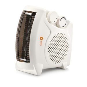 Orient Electric Areva Portable Room Heater | 2000W | Two Heating Modes | Advanced Overheat Protection | Horizontal & Vertical Mount | 1-year replacement warranty by Orient | White