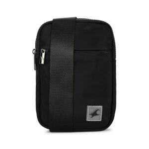 Fastrack Fanny Pack Bag for Men and Women | Lightweight Nylon Crossbody with Adjustable Strap, Zippered Main Compartment and Quick-Access Pocket | Versatile Everyday Bag for Travel, Campus and Errands