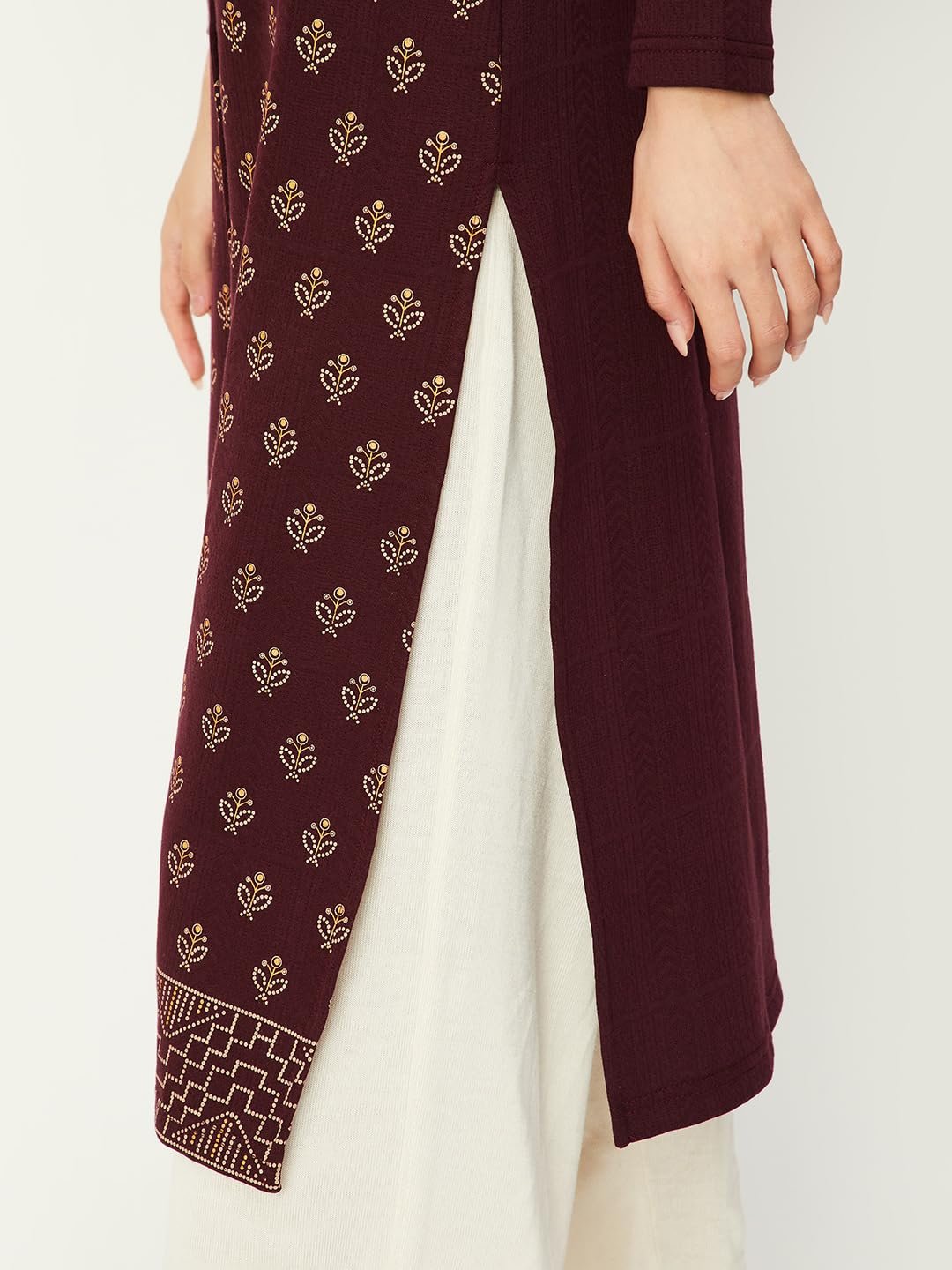 Max Women Cotton Long Length Jacket - Image 4