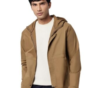 Qube By Fort Collins Men’s Regular Fit Cotton Winter Jacket – Warm, Breathable, and Stylish Design