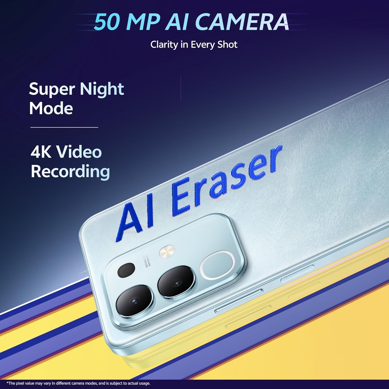 Vivo T4x 5G (Marine Blue, 128 GB) (6 GB RAM) - Image 5