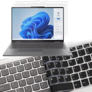 2 Pack Matte Anti-Glare Screen Protector for Lenovo Yoga C740 14 Inch Laptop,with Surprise Keyboard Cover, Help for Your Eyes Reduce Fatigue