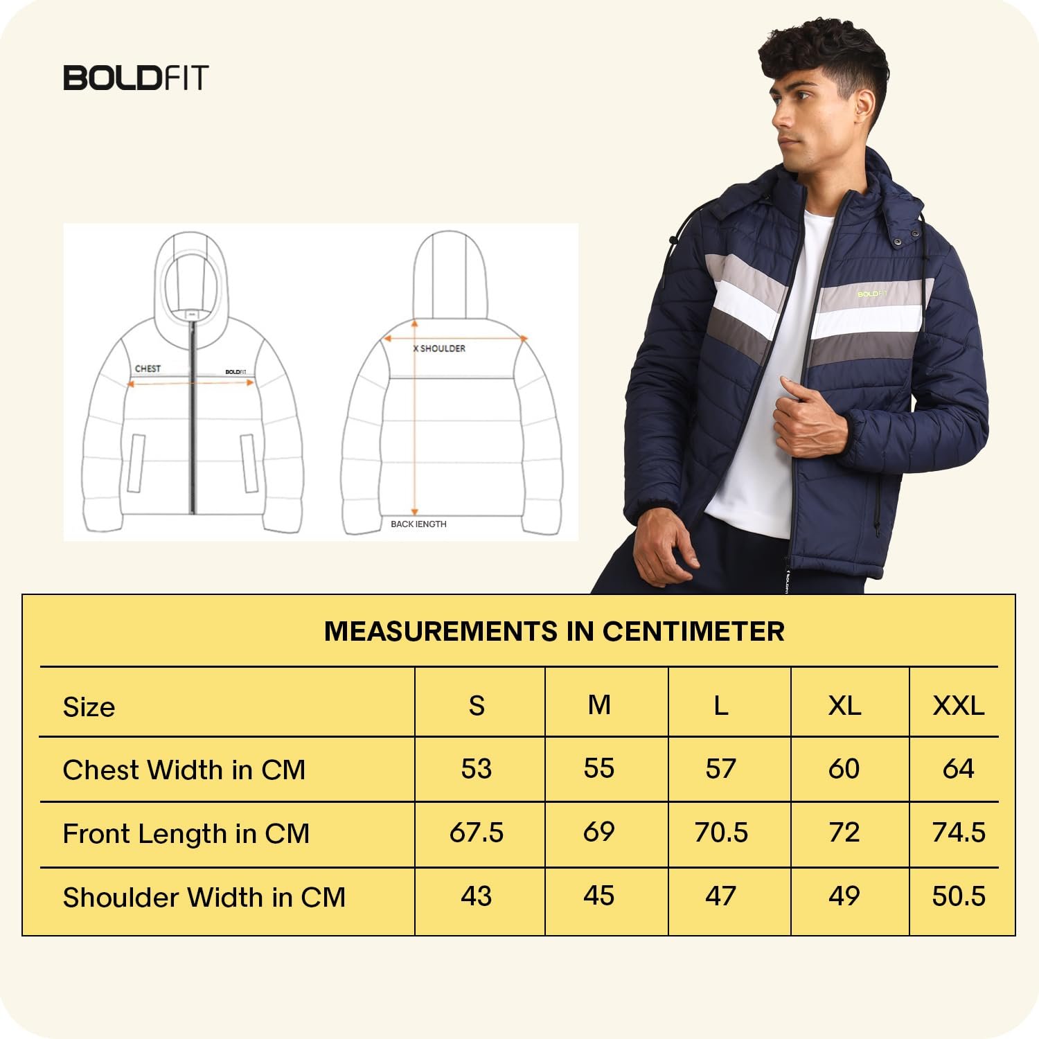 Boldfit jackets for men stylish latest puffer winter jacket for men standard length jacket man full sleeves bomber jackets for man winter wear with hoodie sweatshirt - Image 4