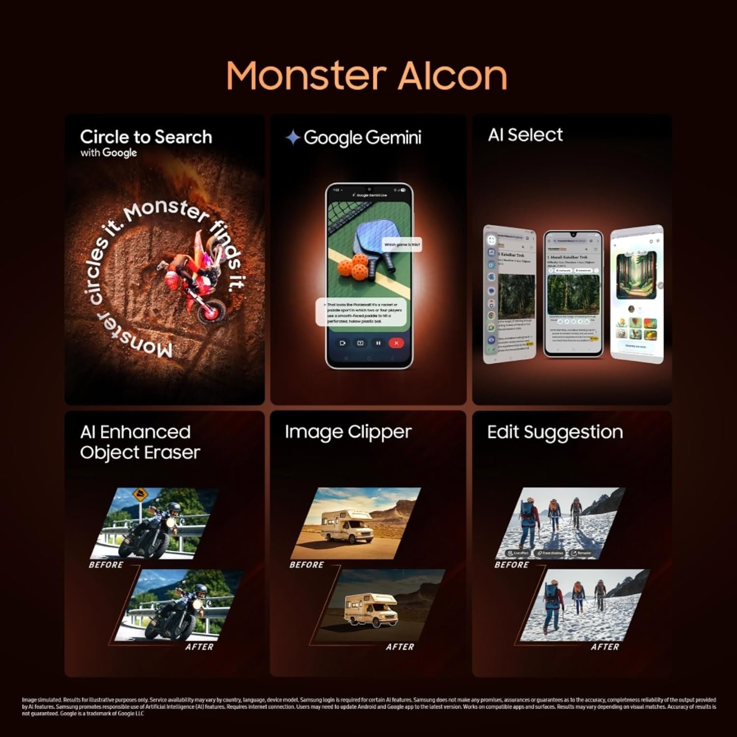 Samsung Galaxy M36 5G (Velvet Black, 8 GB RAM, 256 GB Storage)| Circle to Search| Google Gemini| Corning Gorilla Glass Victus+| 7.7mm Slim| AI Enhanced 50 MP OIS Triple Camera| Unmatched Nightography - Image 3