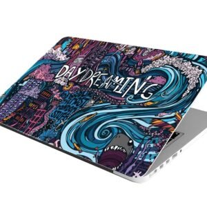 Laptop Skin Stickers Bubble-Free HD Quality Sticker for Laptops Upto 15.6" Compatible with Apple/Dell/HP/Lenovo/Acer/Asus/Sony (Dustproof|Waterproof|Scratchproof|Reusable) - Day Dream RBK