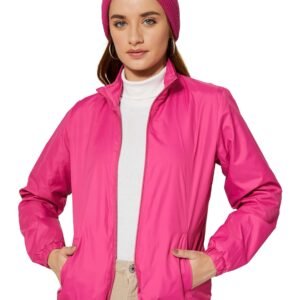 Amazon Brand – Symbol Women’s 100% Polyester Regular Jacket