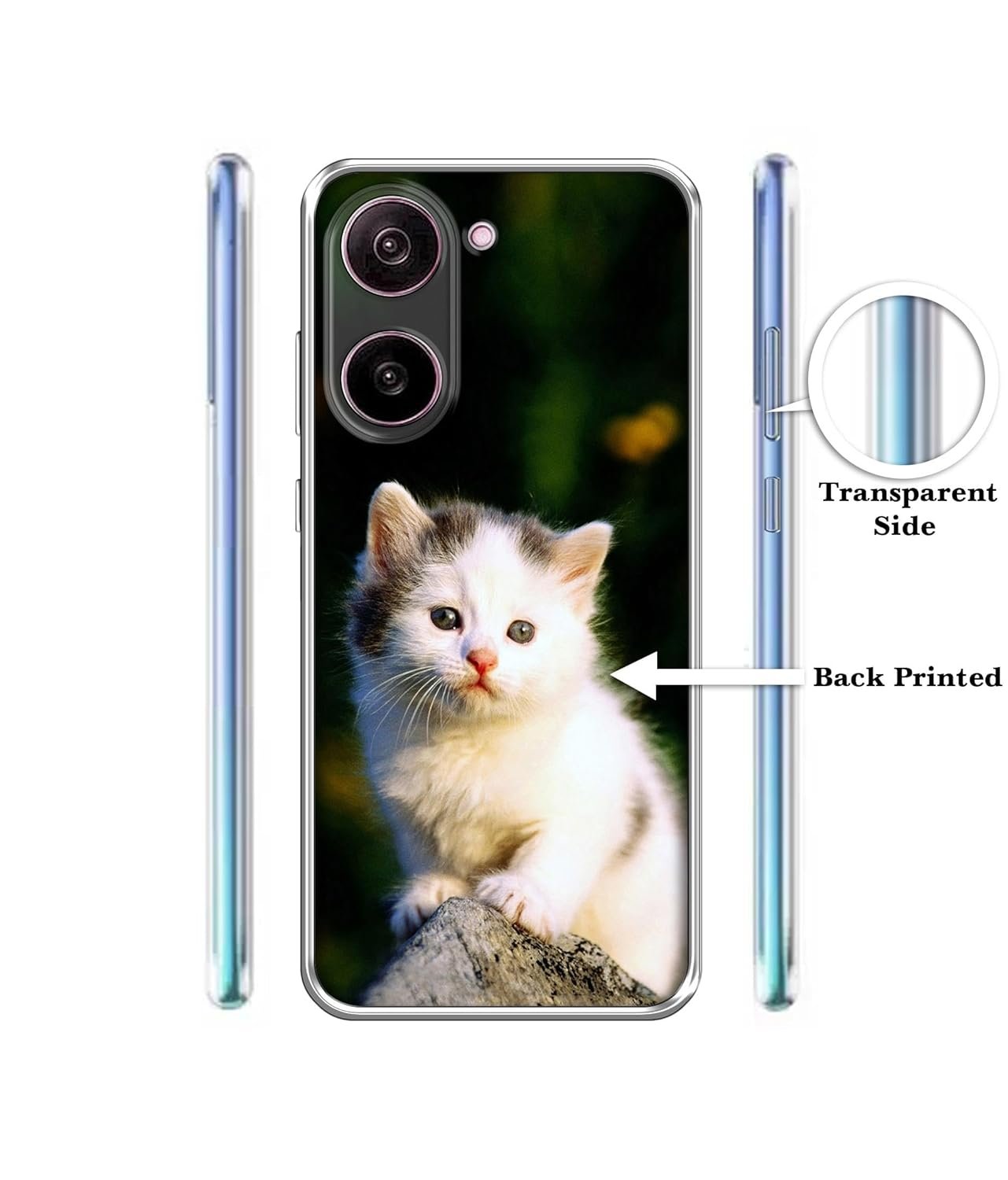 Basic Case for OnePlus Nord CE5 5G (Silicone_Multicolor) - Image 2