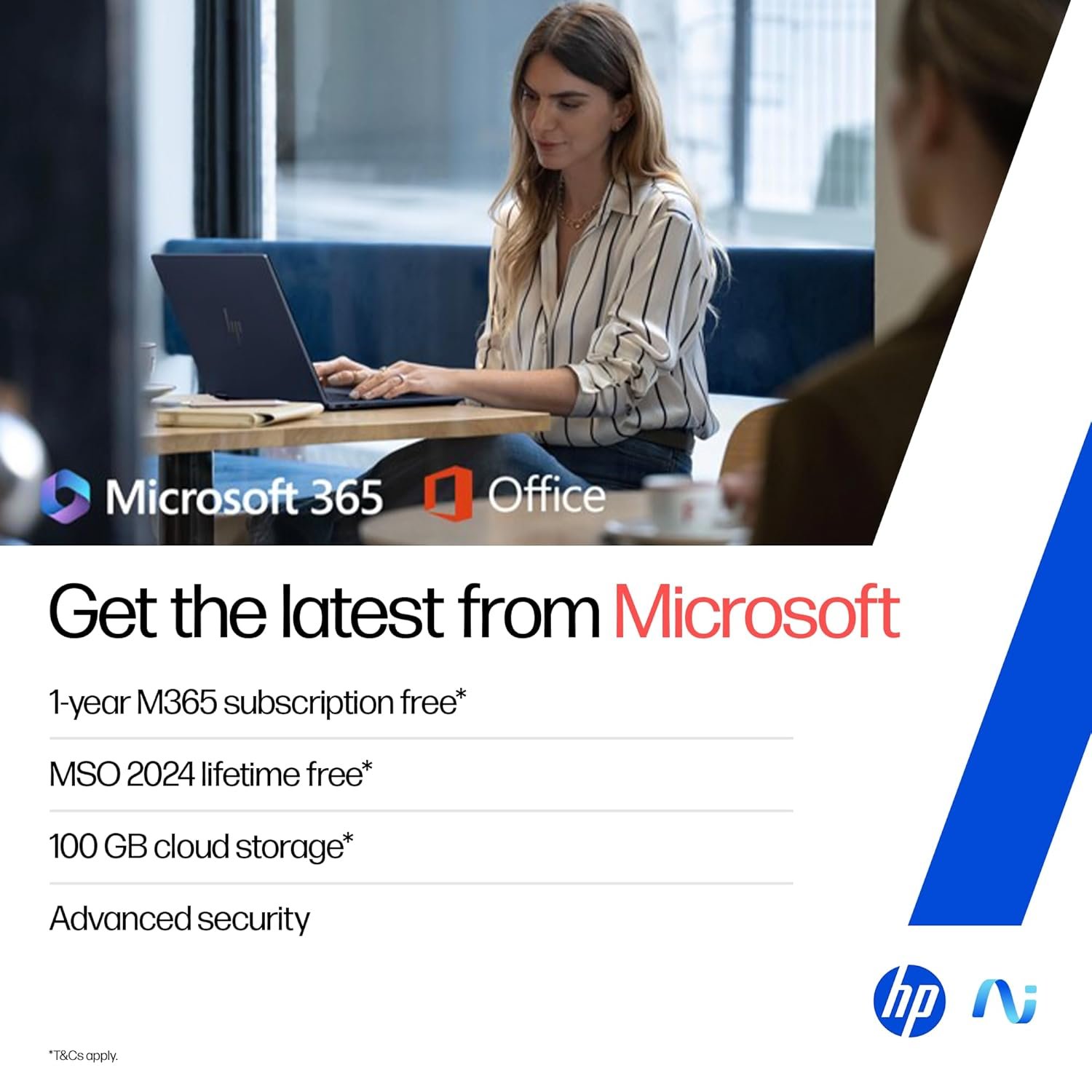 HP OmniBook 7 OLED, Intel Core Ultra 7 255H (32GB LPDDR5,1TB SSD), 3K, 0.2 ms, Micro-Edge, 14''/35.6cm, Win 11, M365, Office 24, Meteor Silver,1.5kg, fr0116TU, 5MP Camera w/Shutter, Backlit AI Laptop - Image 14