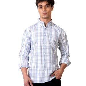 TrapNation Classic Plaid Button-Down Shirt