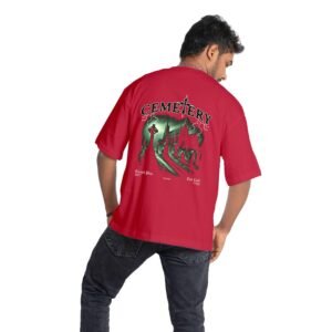 Absolute Liar Streetwear 2025 Pure Cotton Round Neck Oversized Tshirt Drop Shoulder Back Printed|Mens XS