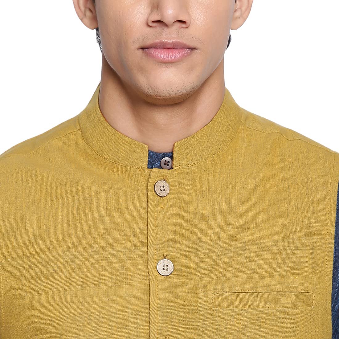 Fabindia Men Nehru Jacket - Image 6