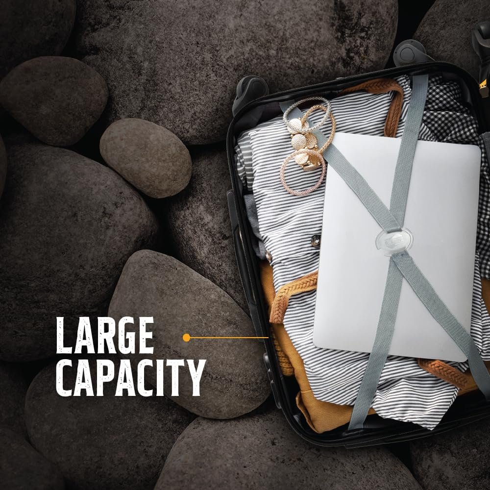 Kamiliant American Tourister Cabin Harrier 56 Cms Small Polypropylene Hard Sided 4 Wheeler Spinner Wheels Carry-On Luggage (Carrot-Orange) - Image 5