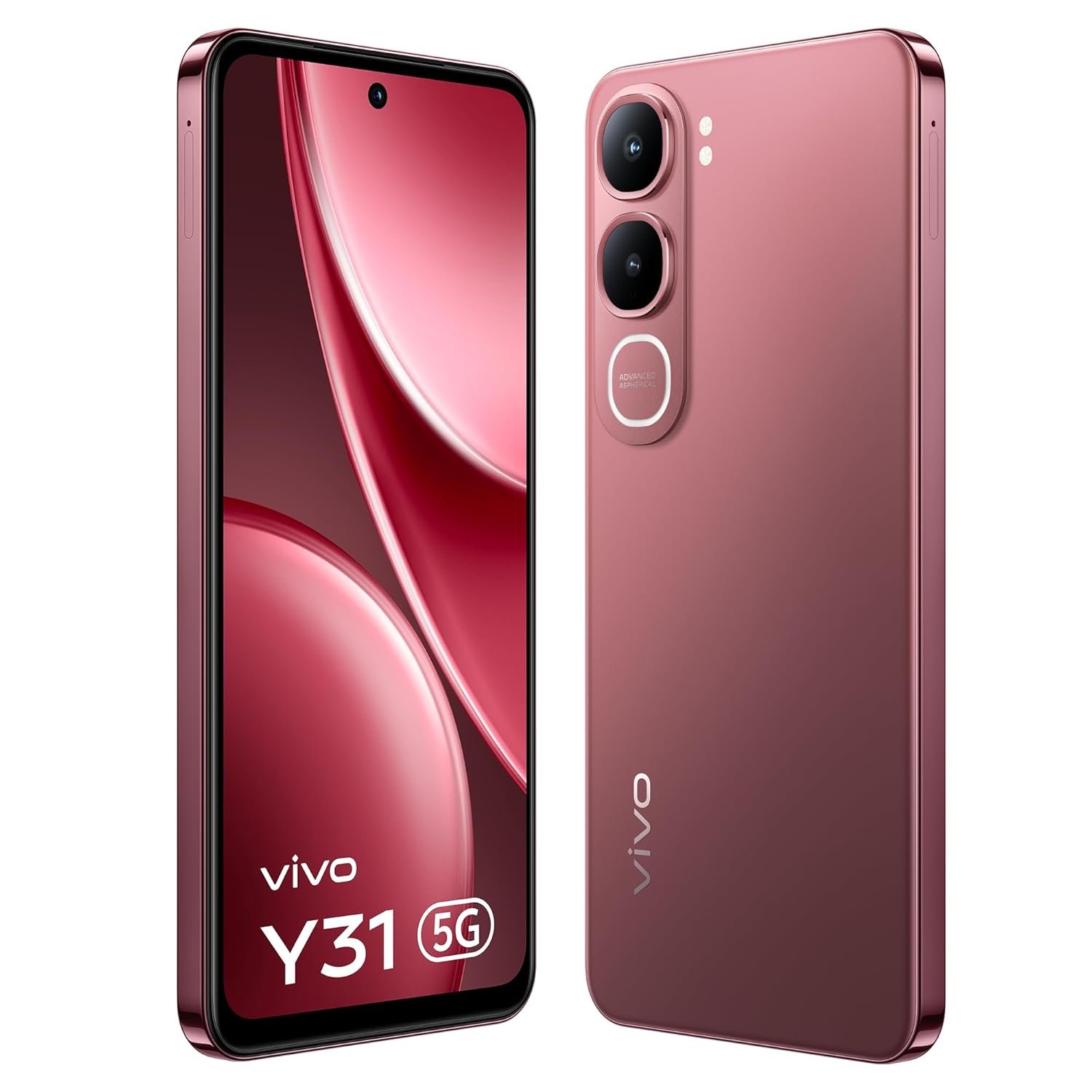 vivo Y31 5G (Rose Red, 6GB RAM, 128GB Storage) with No Cost EMI/Additional Exchange Offers - Image 5