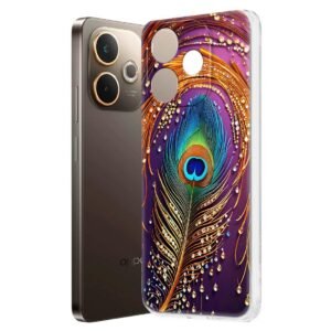 Fashionury Back Case for Oppo A5 Pro 5G, Print Silicone Stylish Back Cover Case for Oppo A5 Pro 5G -D3258