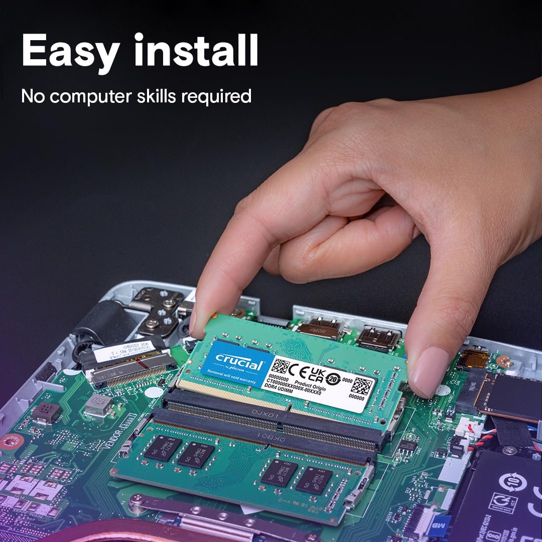 Crucial RAM 8GB DDR4 3200MHz CL22 (or 2933MHz or 2666MHz) Laptop Memory CT8G4SFRA32A - Image 5