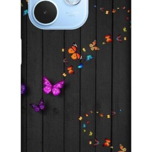 NDCOM for Oppo A5 Pro 5G Back Cover | Oppo a5Pro Cover | Premium Oppo A5 Pro BackCover for Enhanced Protection | Butterflys Beautiful Printed Hard Case