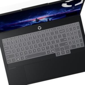 RAYA Silicone Keyboard Cover for 2025 Lenovo Legion Pro 5 & Legion Pro 7 and Legion 5i 10th Gen & Lenovo LOQ 14th Gen Gaming Laptops [ Will Not Fit for LOQ 13th Gen and Old Gen Models ] (Transparent)