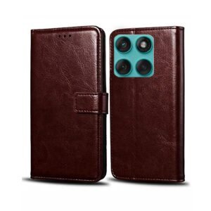 Erotic Flip Wallet Case Cover for Motorola Edge 60 Fusion 5G, Moto Edge 60 Fusion 5G – Coffee Brown