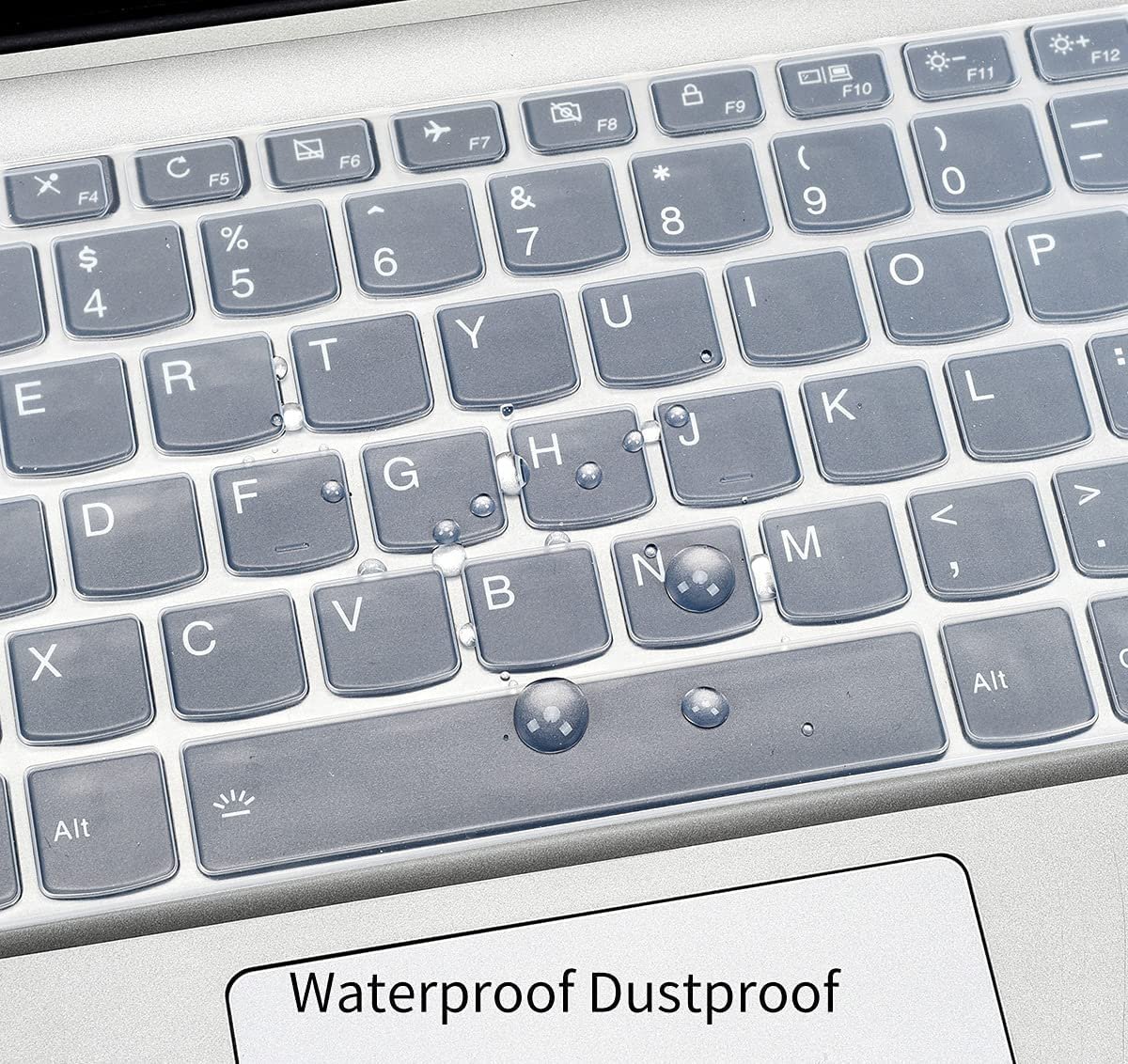 Keyboard Cover for Lenovo Flex/Ideapad 5 5i 14inch, Lenovo Silm 7 9 14inch, Yoga 5i 9i 14inch, IdeaPad Slim 5i 7i Pro, ThinkBook 14 G2 G3 Lenovo K14 Gen 1-Clear - Image 3