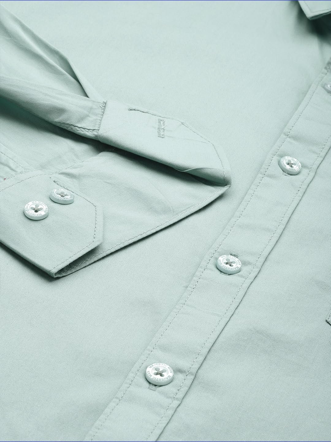 Majestic Man Men's Cotton Slim Fit Solid Casual Shirt - Image 7