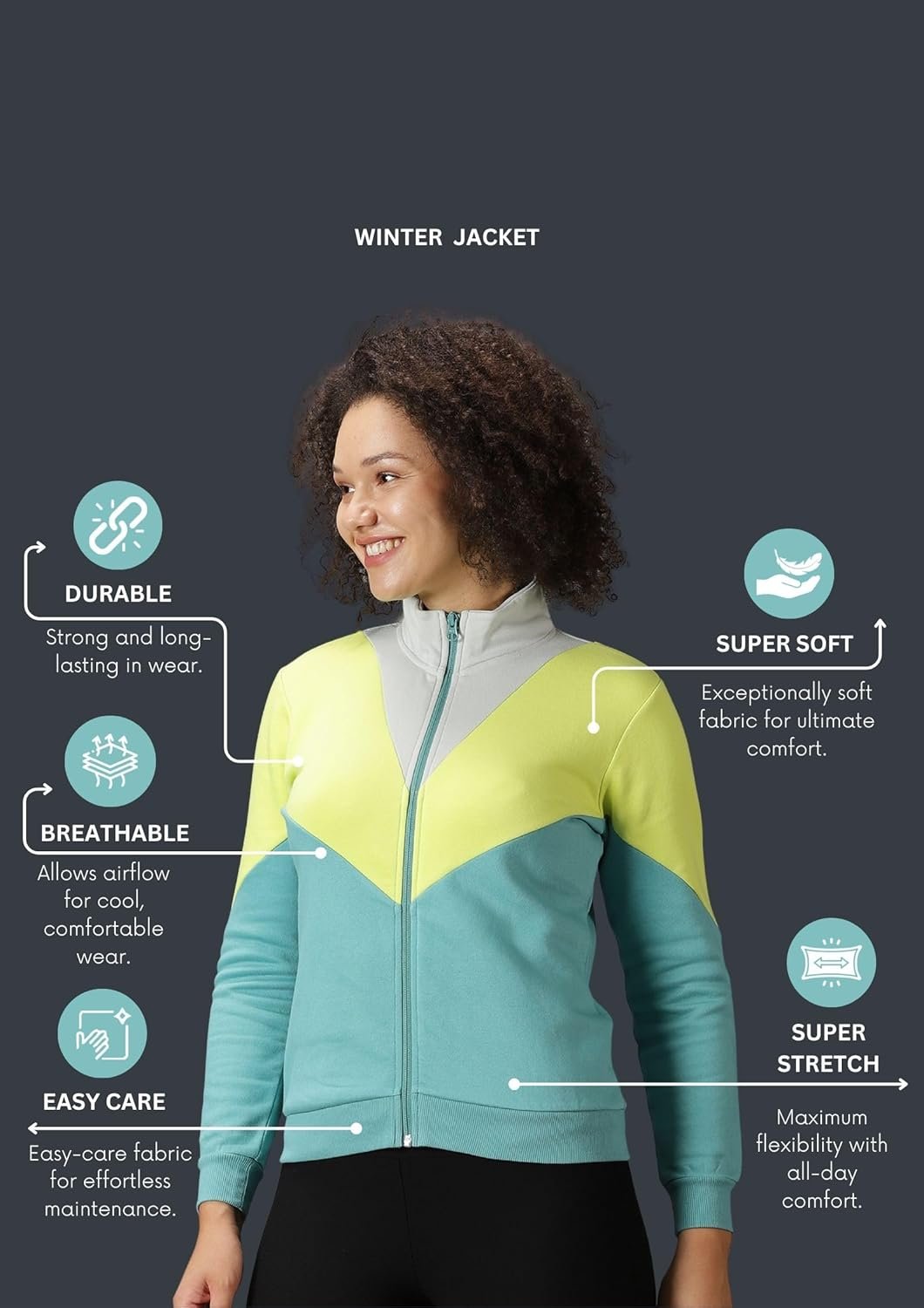 DOMIN8 Women Sweatshirt - Image 3