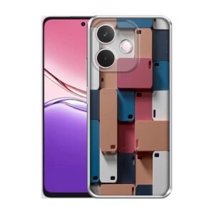 Mobile Cover Design Printed Silicon Soft TPU Back Case Cover for Oppo A5 Pro 5G, Multicolor