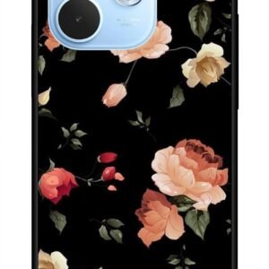 NDCOM for Oppo A5 Pro 5G Back Cover | Oppo a5Pro Cover | Premium Oppo A5 Pro BackCover for Enhanced Protection | Flowers Froral Printed Metal Case