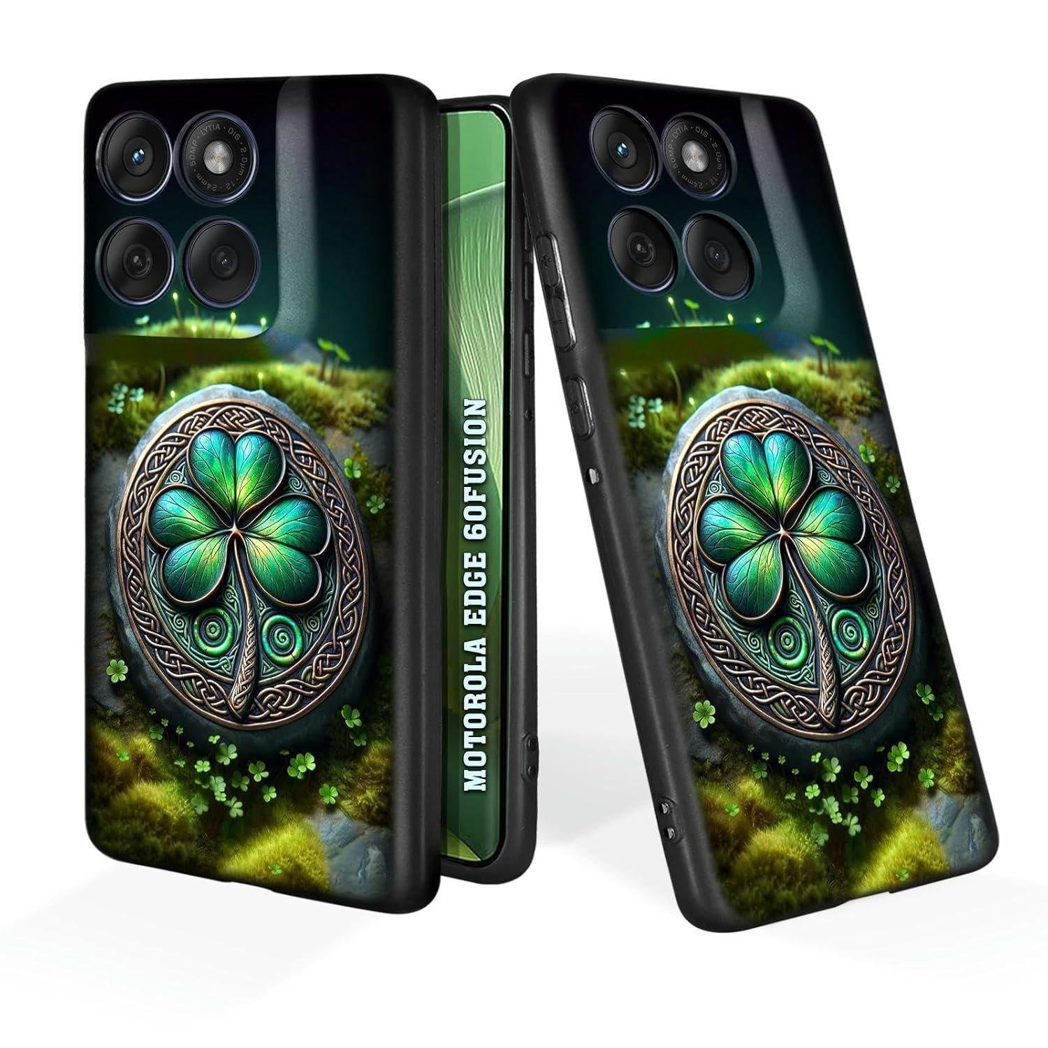 Soft Silicone Mobile Back Cover Compatible with Motorola Edge 60 Fusion(Multicolor)(@21-MOT-EDG60FUS-830)