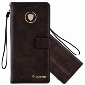 Bracevor Premium Design Flip Cover case for Oneplus Nord CE5 – Dark Brown | Full Camera Cover | PU Leather Wallet | 360 Degree Protection | Kickstand | Card Slots