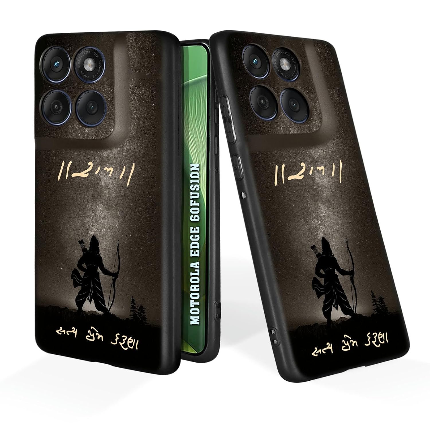 Soft Silicone Mobile Back Cover Compatible with Motorola Edge 60 Fusion(Multicolor)(@21-MOT-EDG60FUS-496)