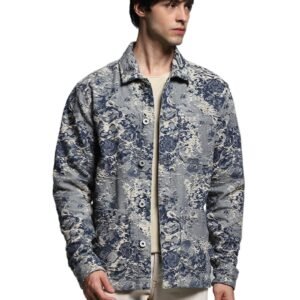 JACK & JONES Men’s Cotton Blend Standard Length A-Line Coat