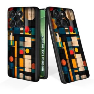 Soft Silicone Mobile Back Cover Compatible with Motorola Edge 60 Fusion(Multicolor)(@21-MOT-EDG60FUS-713)