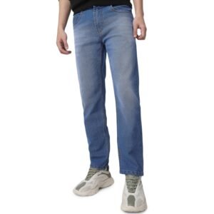 Neostreak Men’s Regular Fit Heavy Washed Jeans Stretchable