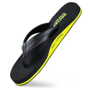DOCTOR EXTRA SOFT Thong Arch Support Ortho Slippers for Mens| Orthopedic Diabetic & Stylish| Lightweight Comfortable & Casual| Cushion Anti-Skid Bedroom Daily Use House Flip-Flops Gents Boys D-38
