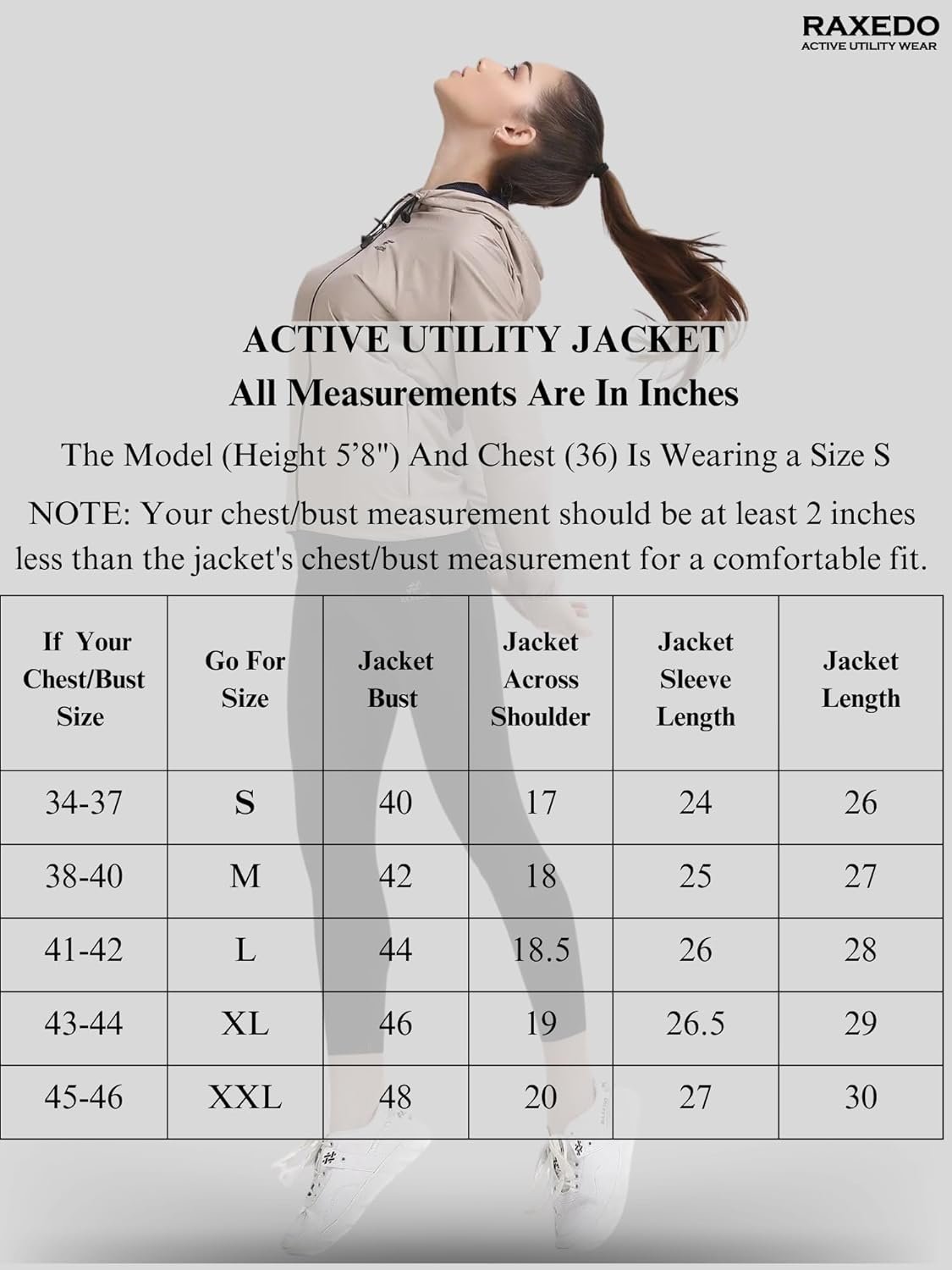 Sports Jacket for Women | Windcheater for Women, Winter Jacket for Woman – Water-Resistant Warm Jackets for Travel, Light, Sun Protection, Light Winter & Stylish - Image 6