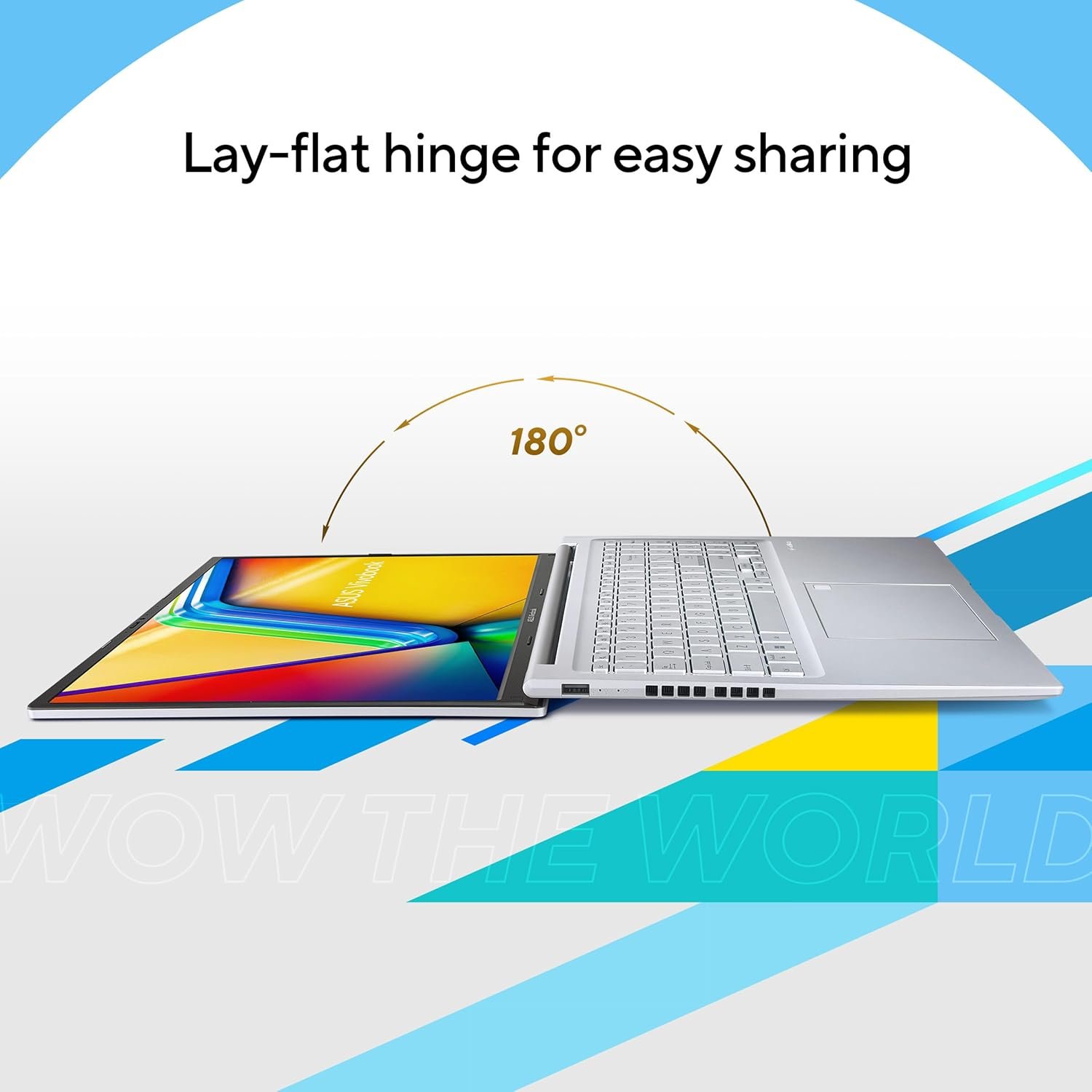 ASUS Vivobook 16, Intel Core i5-12500H, 12th Gen, 16GB RAM, 512GB SSD, FHD+, 16"/40.64cm, Windows 11, MS Office 2021, Silver, 1.8KG, X1605ZAC-MB540WS, Thin and Light Laptop - Image 5