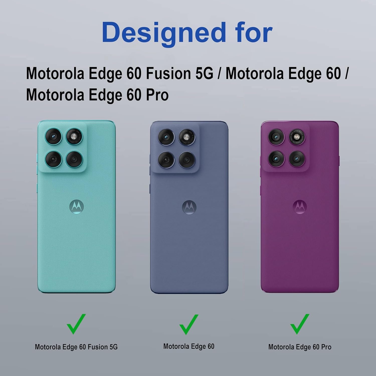 Zapcase Back Case Cover for Motorola Edge 60 Fusion 5G | Compatible for Motorola Edge 60 Fusion 5G Back Cover | Scratch-Resistant Back Cover | Clear - Image 2