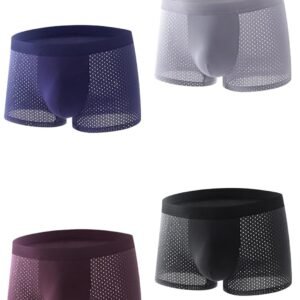 Lymio Men Underwear || Men Underwear Trunk || Pack of 4 (Trunk-Air)