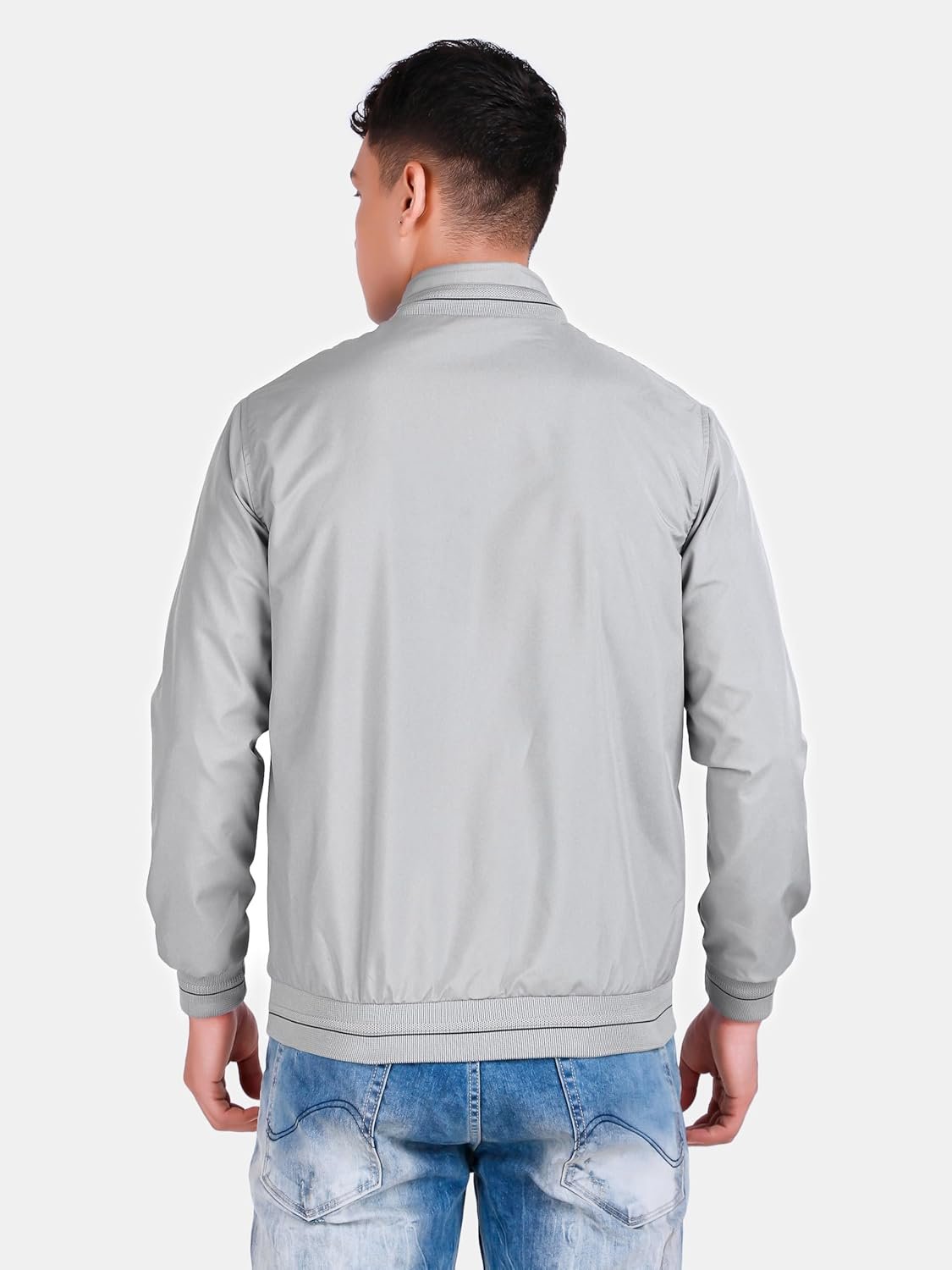 Men's Bomber Jacket | Lightweight Casual Zip-Up Jacket | Stylish Slim Fit Outerwear for All Seasons - Image 7