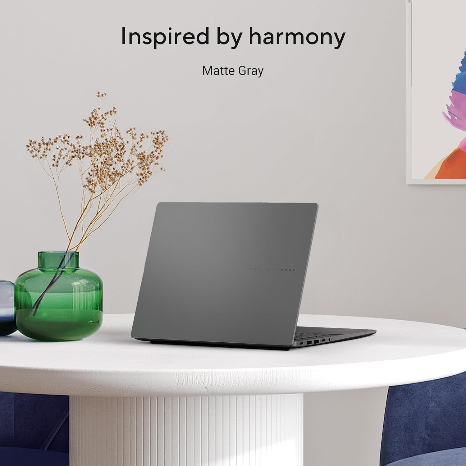 ASUS Vivobook S14, Intel Core Ultra 5 225H, Metallic Design Laptop (Intel iGPU/16GB RAM/512GB SSD/FHD+/14"/60Hz/Windows 11/M365 Basic (1Year)*/Office Home 2024/Matte Gray/1.4 Kg) S3407CA-LY057WS - Image 9