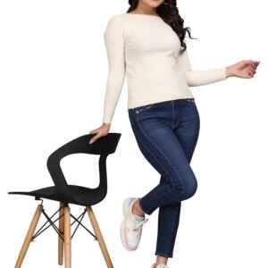 Women’s Cotton and Polyester Blend Sleeveless Free Size T-Shirt | Crop Top